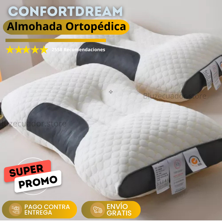 Almohada Cervical Ortopedica ConfortDream