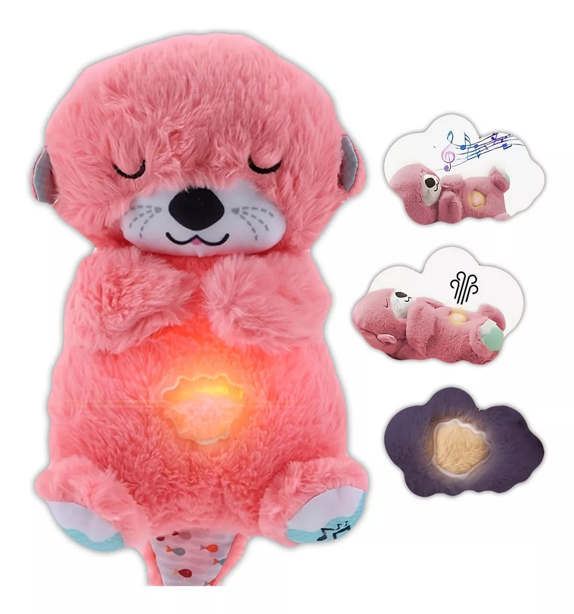 Peluche Sensorial Que respira Para Dormir 😴🎶