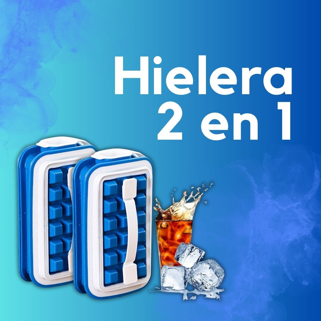 Hielera de Cubos Portátil 2 en 1