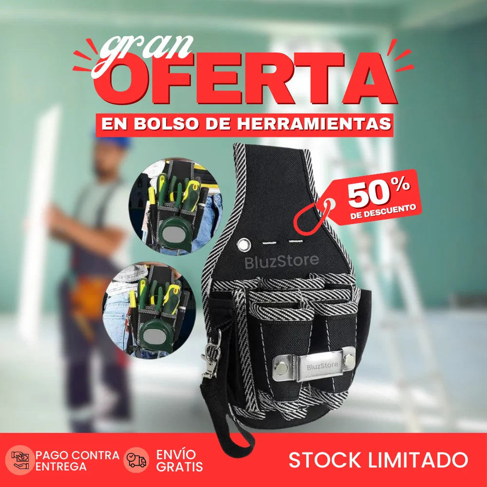 Bolso Riñonera Porta Herramientas PROMOCIÓN X 2 UNIDADES
