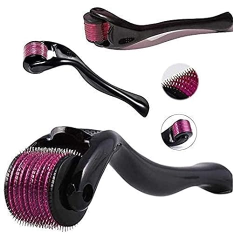 Derma roller para el crecimiento del cabello