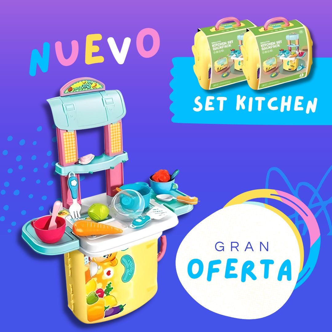 Set Kitchen Juguete de cocina para niños