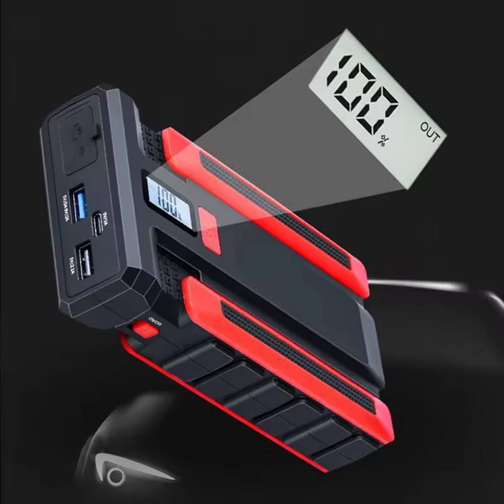 Arrancador De Baterías Portátil 12v