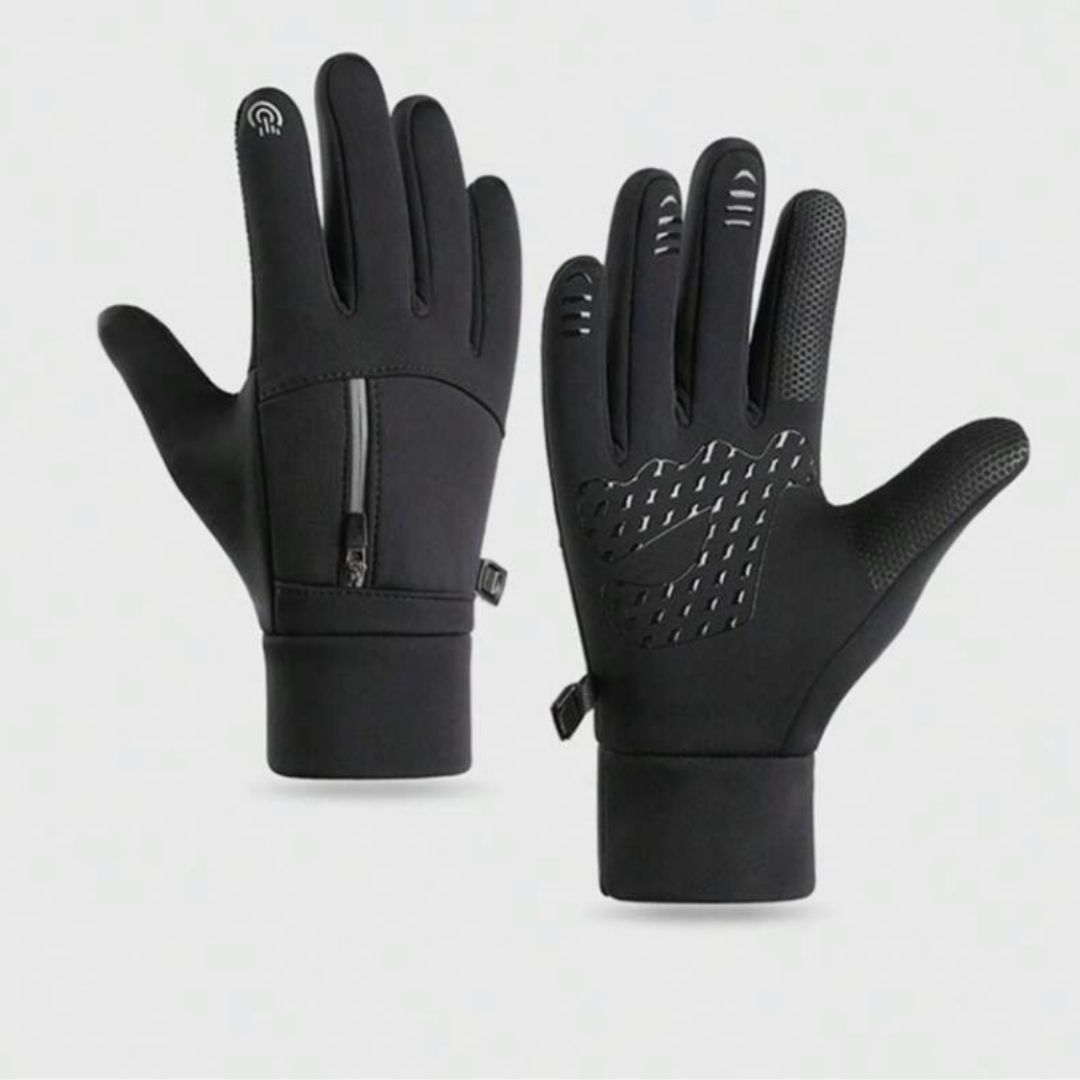Guantes térmicos impermeables con táctil para celular