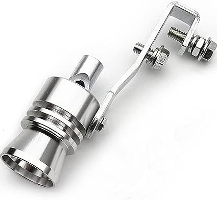 Silenciador de tubo de escape con sonido turbo