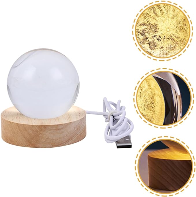 Lámpara de Bola de Cristal