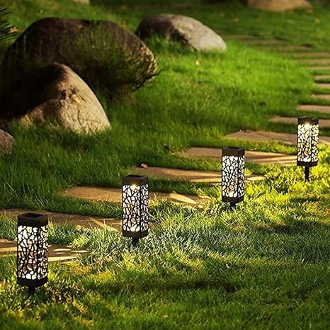 Juego 6 Luces Solares de Jardín