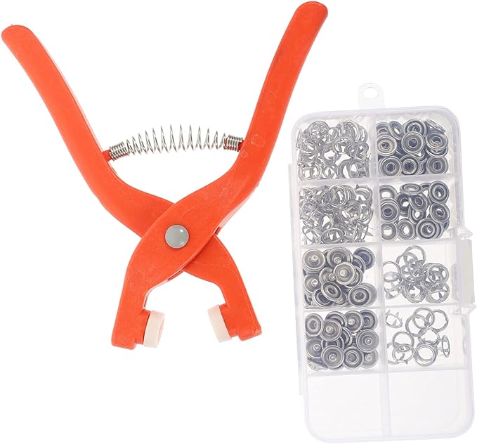 Kit de Pinzas de Presión de Metal para Remaches