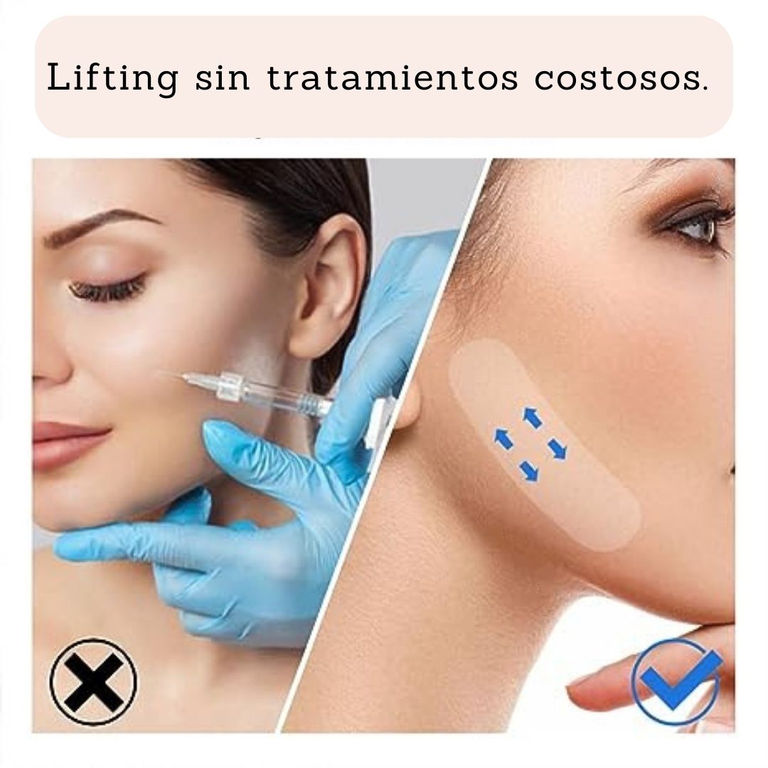 Parches invisibles de estiramiento facial PROMOCION PAGA 1 LLEVA 2 CAJAS