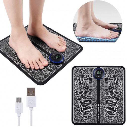 EMS Alfombrilla Masajeador Eléctrico para pies