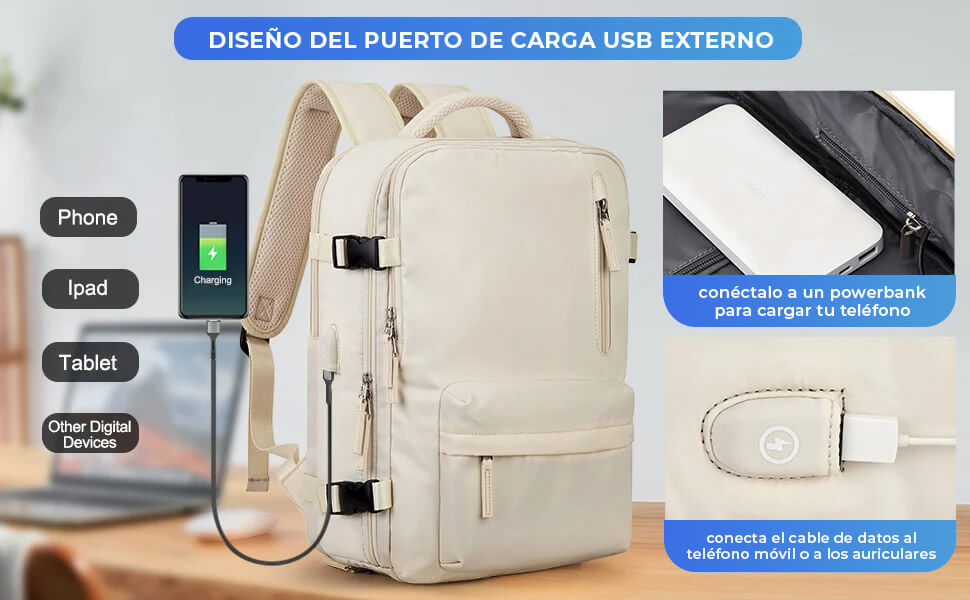 MOCHILA VIAJERA EXPANDIBLE VIRAL | 50% DE DESCUENTO + ENVÍO GRATIS (Copia)
