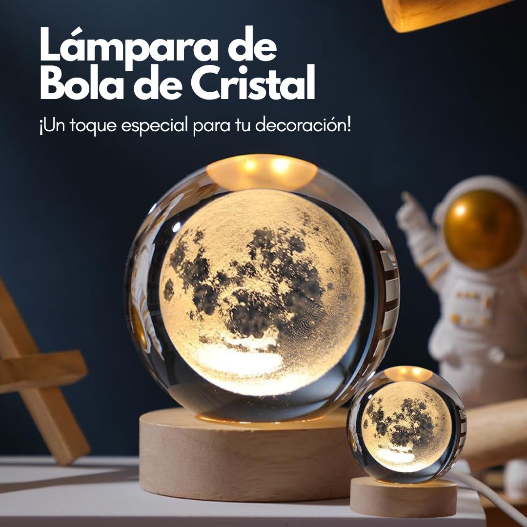 Lámpara de Bola de Cristal