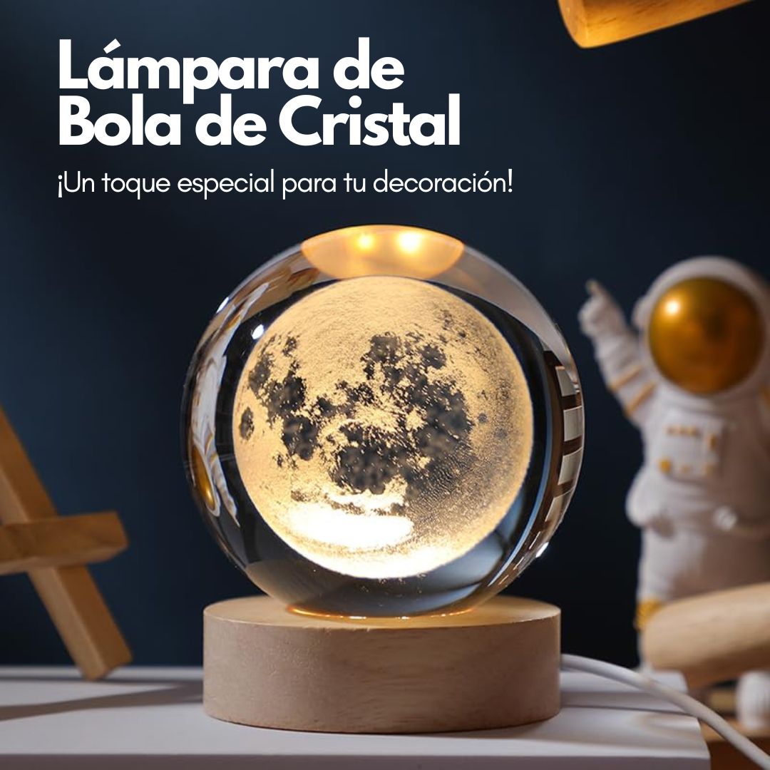 Lámpara de Bola de Cristal