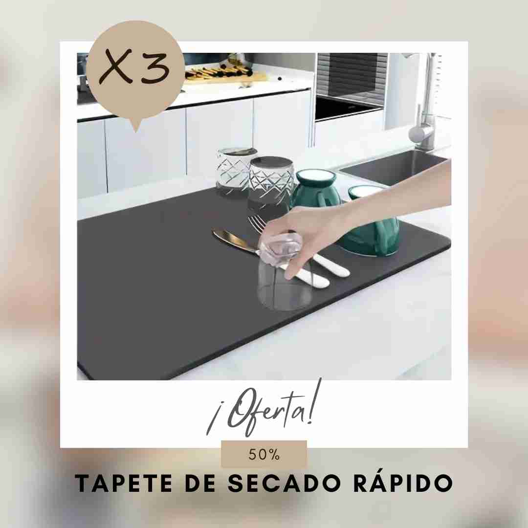 Tapete de Secado Rápido