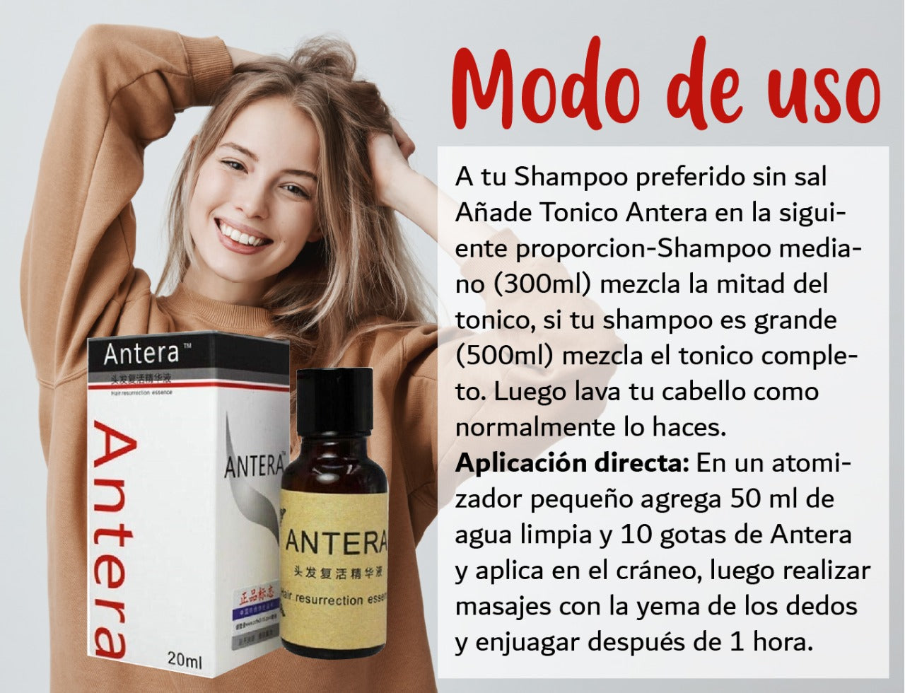 Antera Tónica Capilar