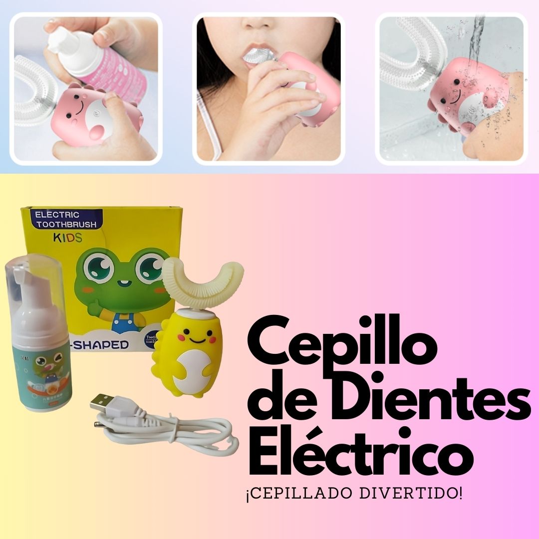 Cepillo de Dientes Eléctrico para Niños
