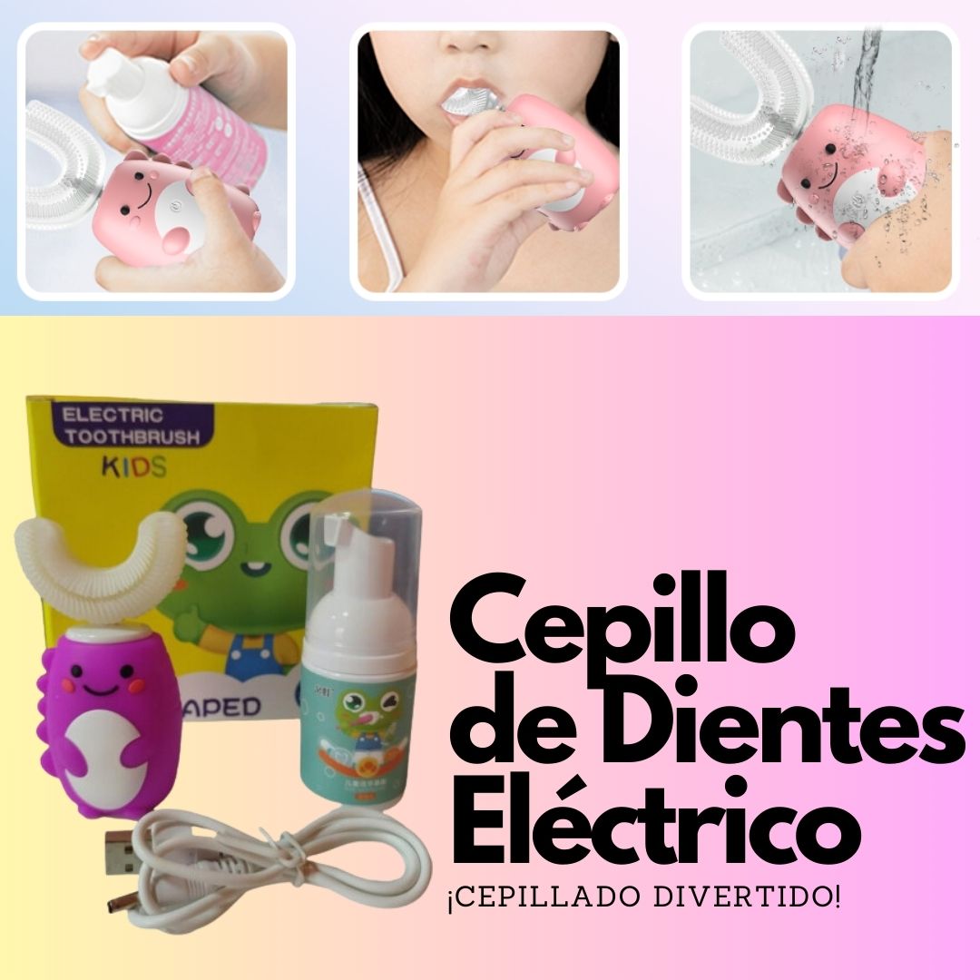 Cepillo de Dientes Eléctrico para Niños