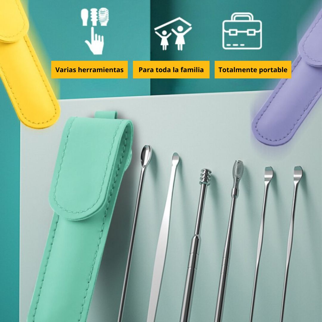 Kit de Limpieza de Oídos Profesional