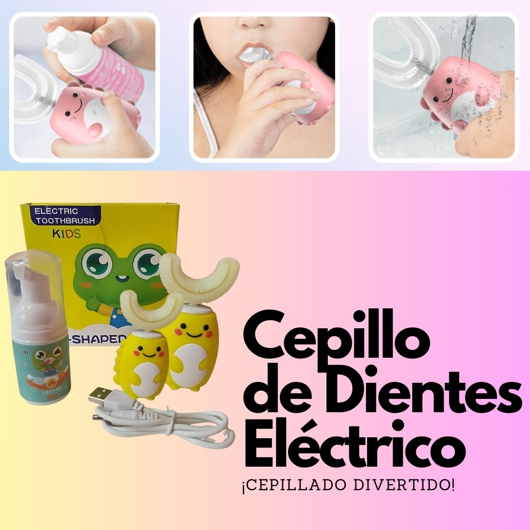 Cepillo de Dientes Eléctrico para Niños