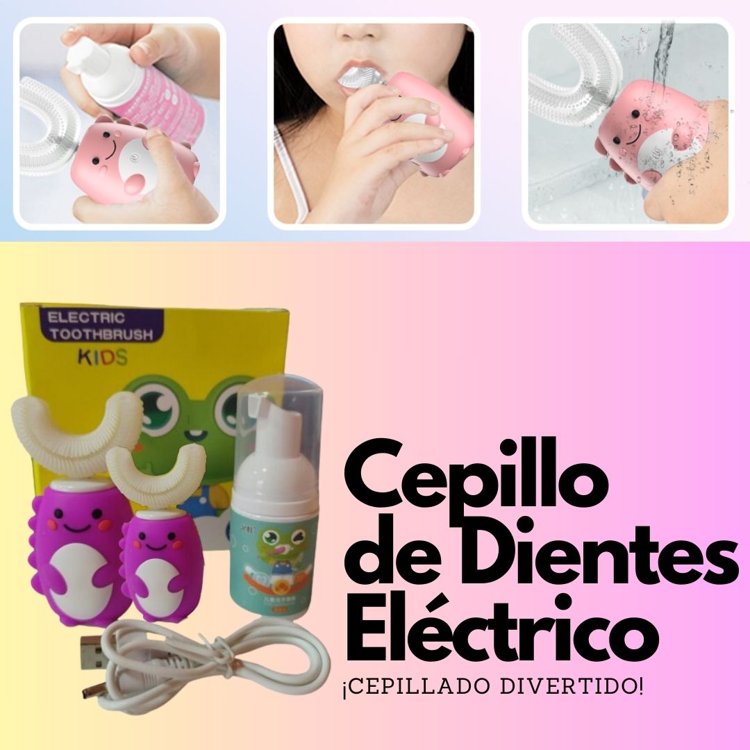 Cepillo de Dientes Eléctrico para Niños