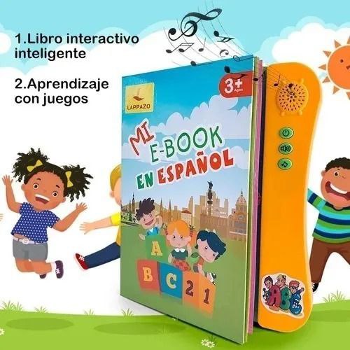 Libro interactivo de aprendizaje para niños