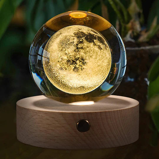 Lámpara de Bola de Cristal