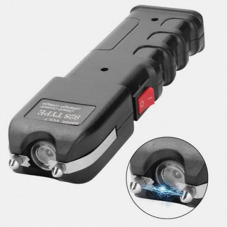 Taser con linterna