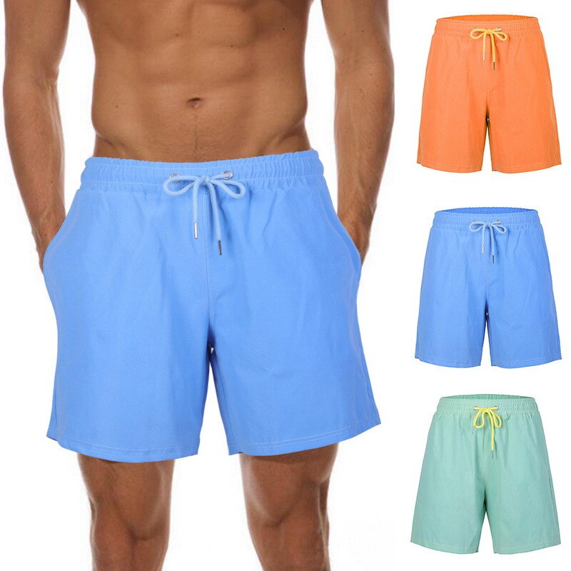 Pantalonetas que cambian de color con la temperatura del agua .