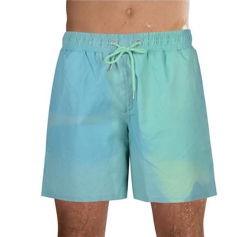 Pantalonetas que cambian de color con la temperatura del agua .