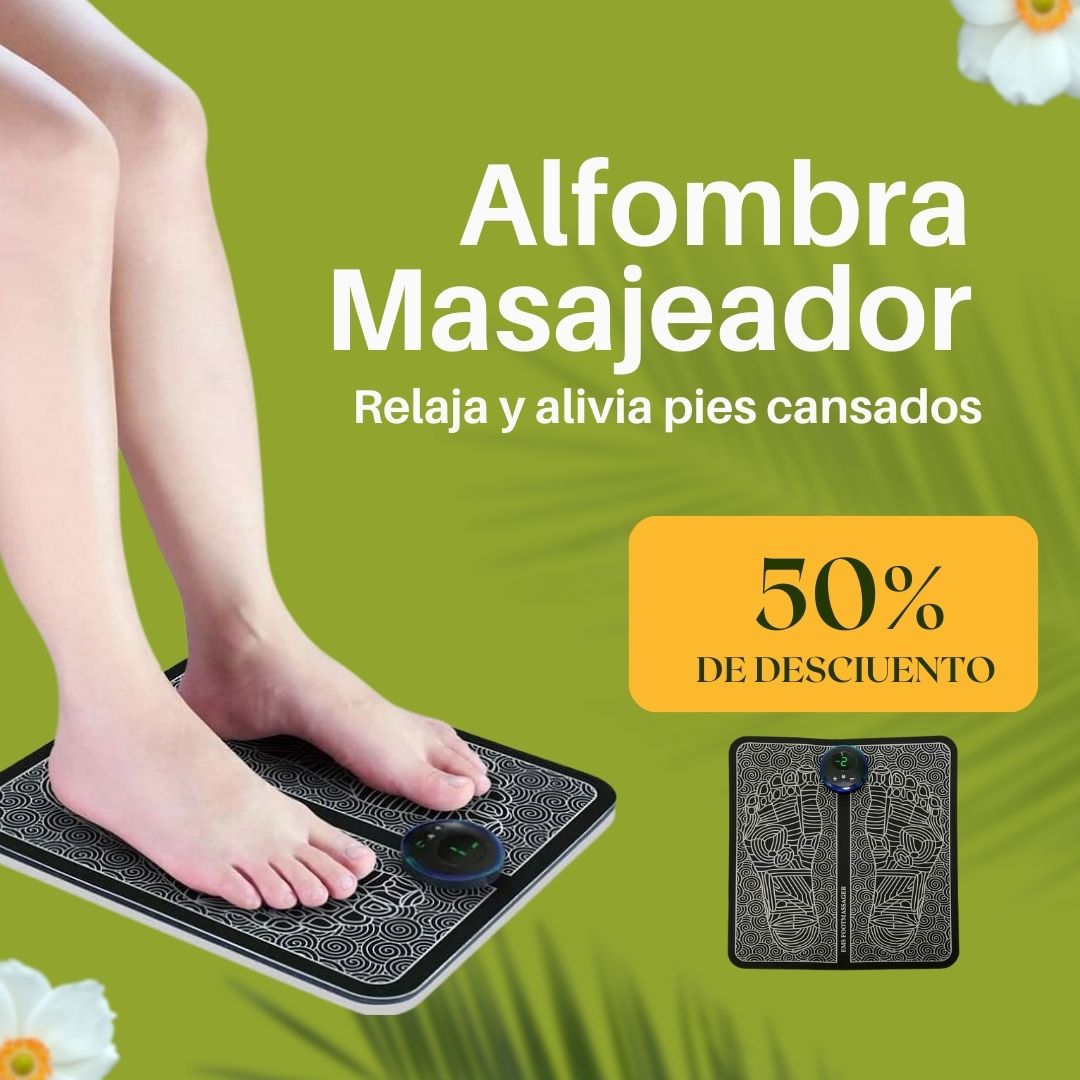 EMS Alfombrilla Masajeador Eléctrico para pies