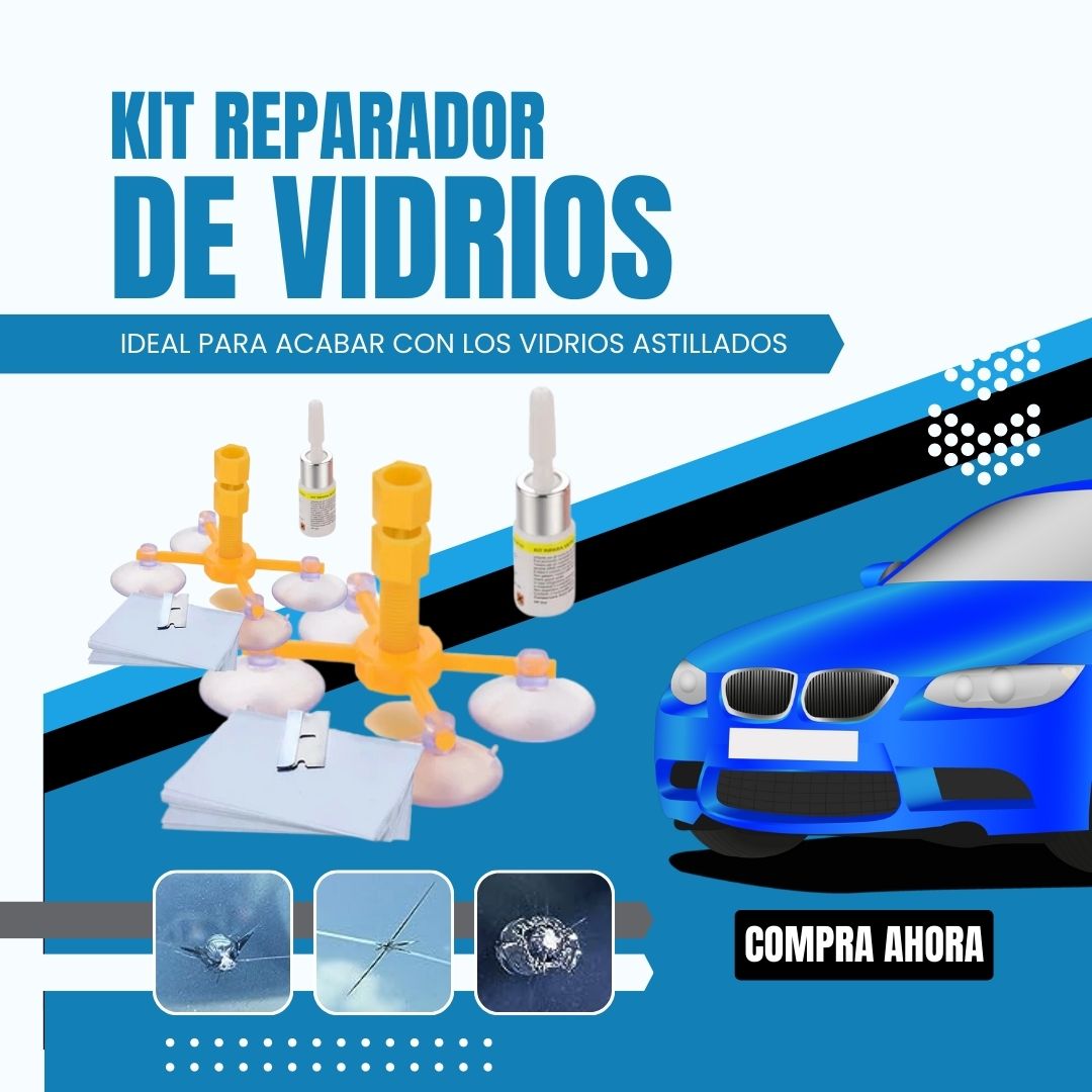 Kit Reparador de Parabrisas Para Autos