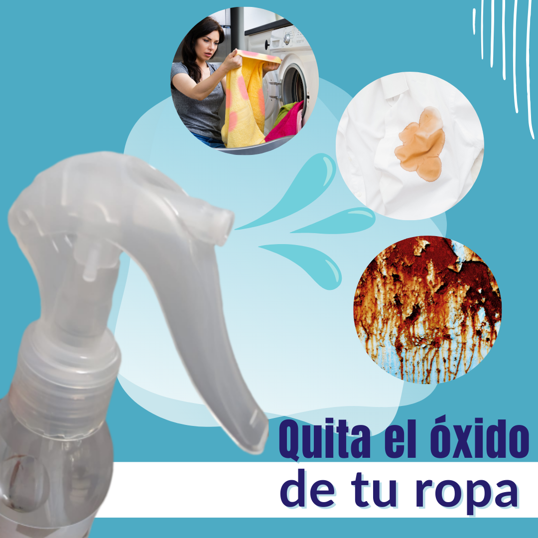 Elimina Óxido y Manchas Difíciles De La Ropa