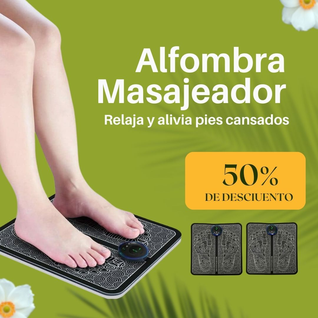 EMS Alfombrilla Masajeador Eléctrico para pies