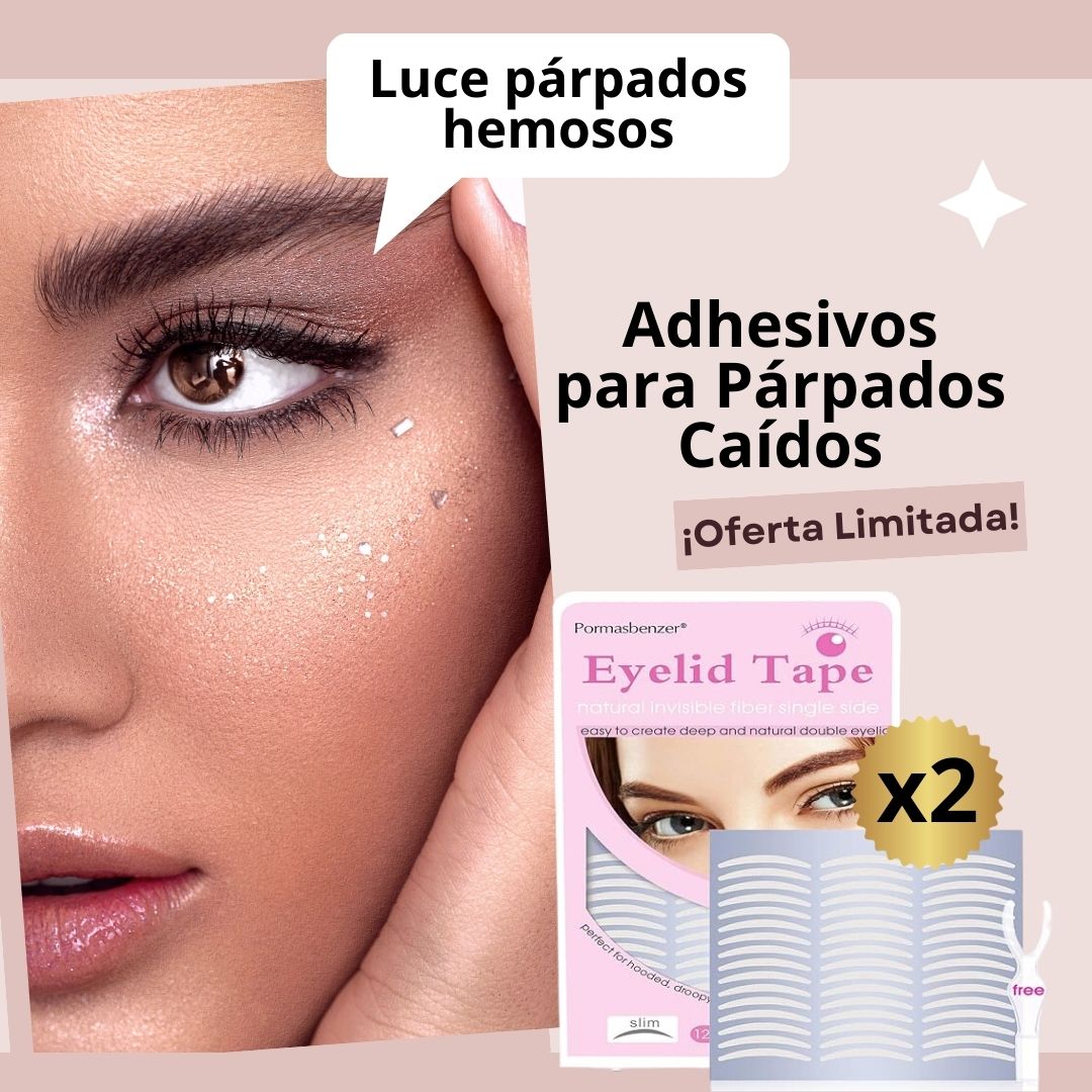 Adhesivos para párpados caídos
