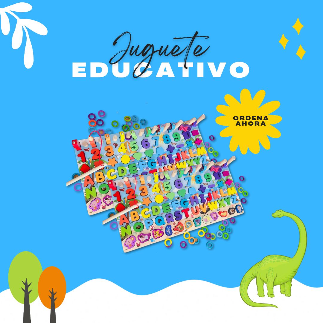 Juguete educativo de madera montessori