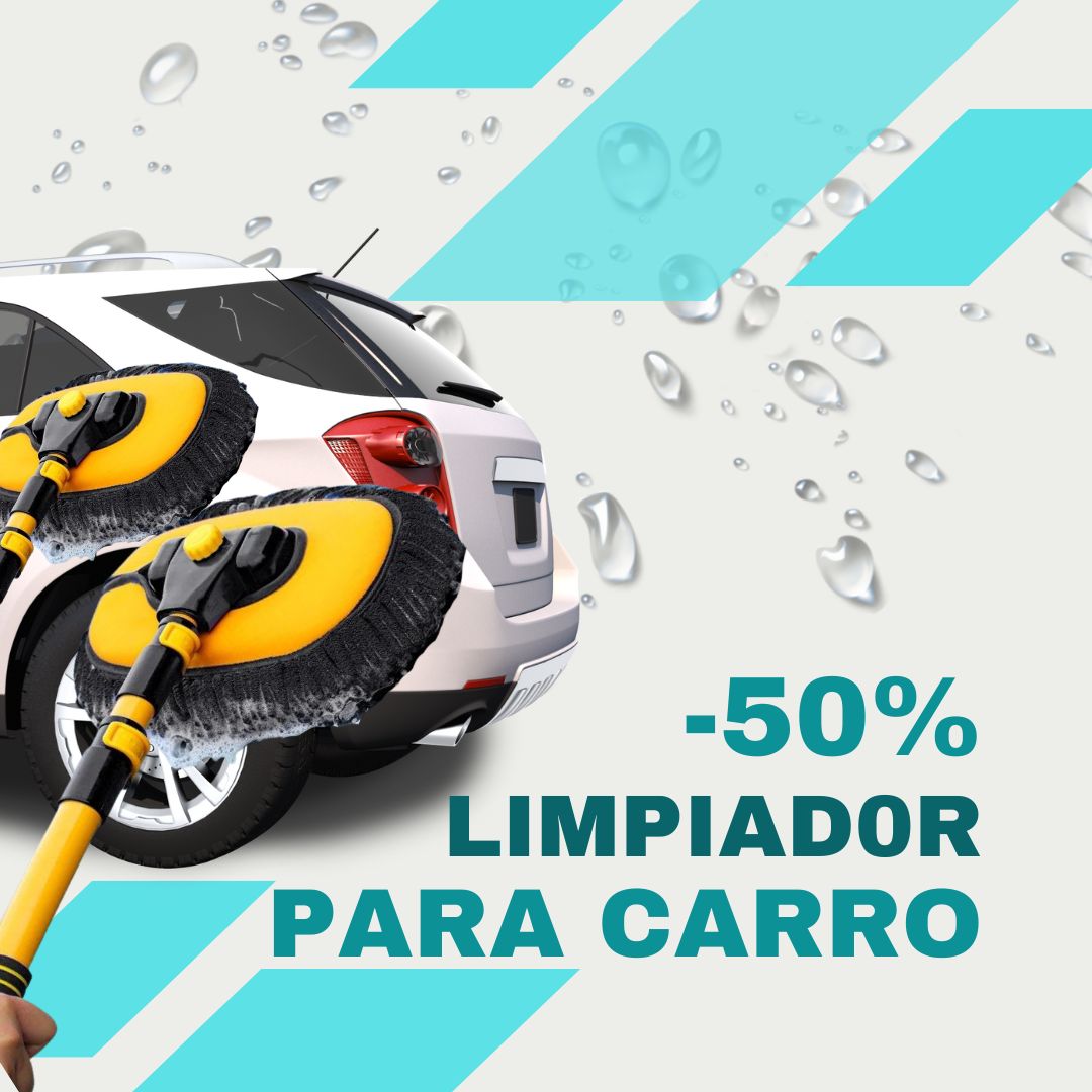 Mopa limpiadora de carros