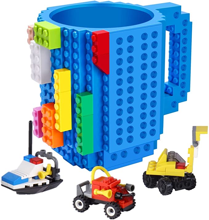 Novedoso Mugs De Bloques De Construcción