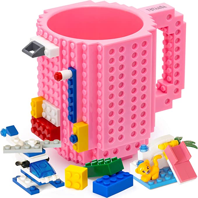 Novedoso Mugs De Bloques De Construcción
