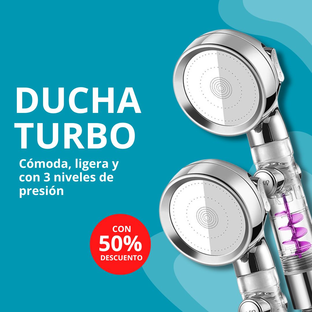 Ducha Turbo con Filtro