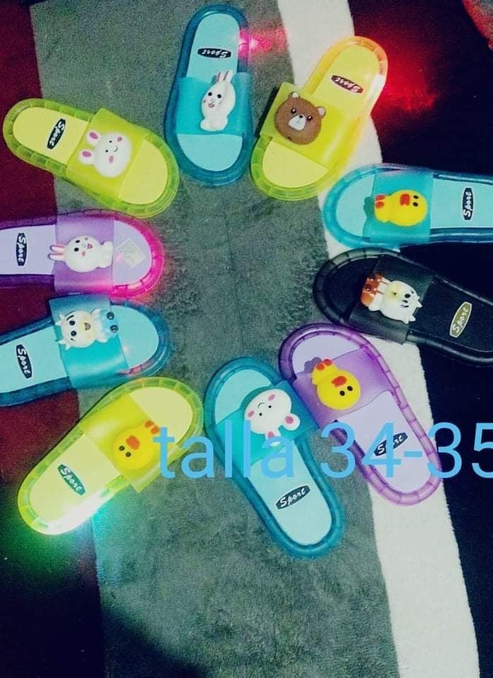 Sandalias Luminosas Antideslizantes Para Niños