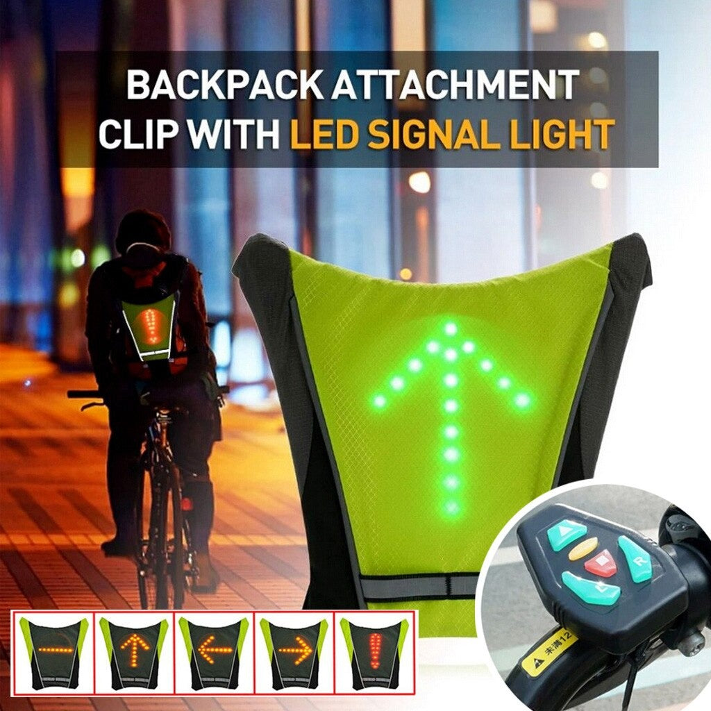 Chaleco para ciclismo con control remoto