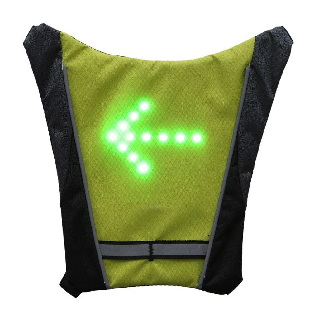 Chaleco para ciclismo con control remoto