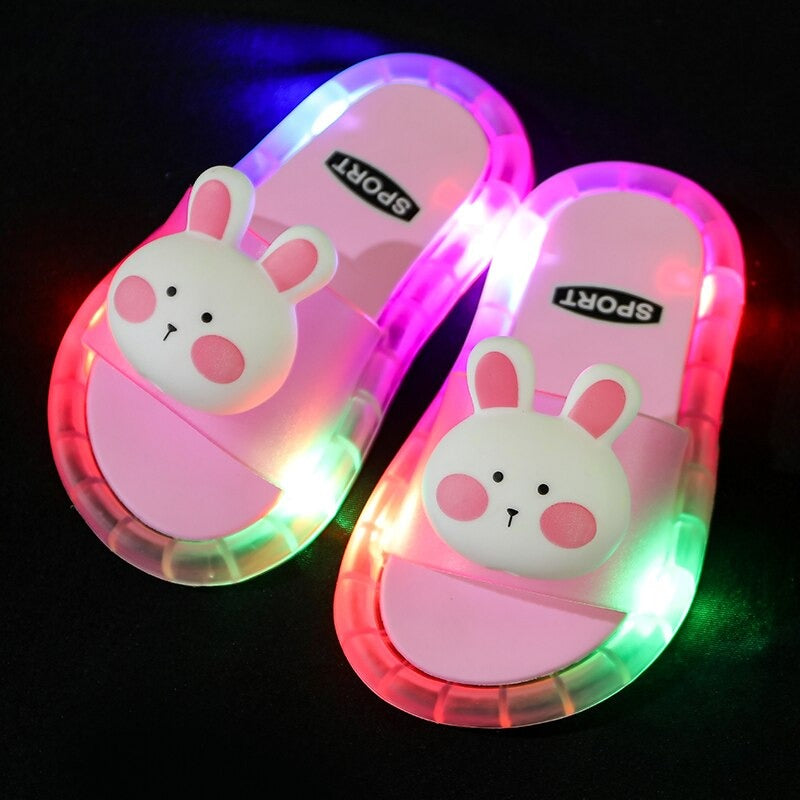 Sandalias Luminosas Antideslizantes Para Niños