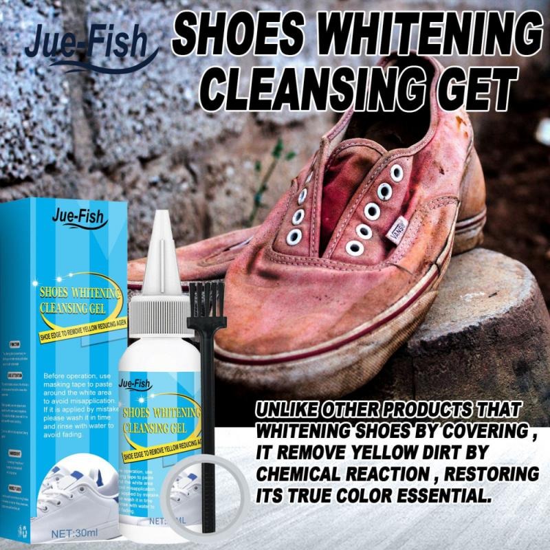 Gel blanqueador para zapatos