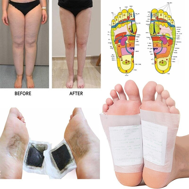 Parches de desintoxicación DESINTOXIPRO para pies naturales ⭐⭐⭐⭐⭐