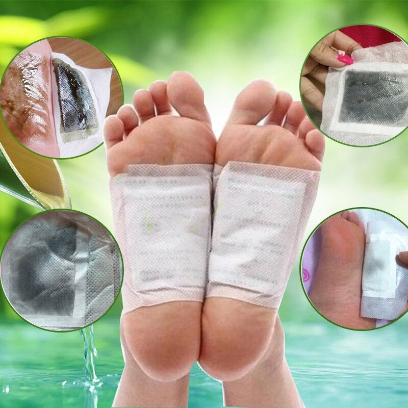 Parches de desintoxicación DESINTOXIPRO para pies naturales ⭐⭐⭐⭐⭐