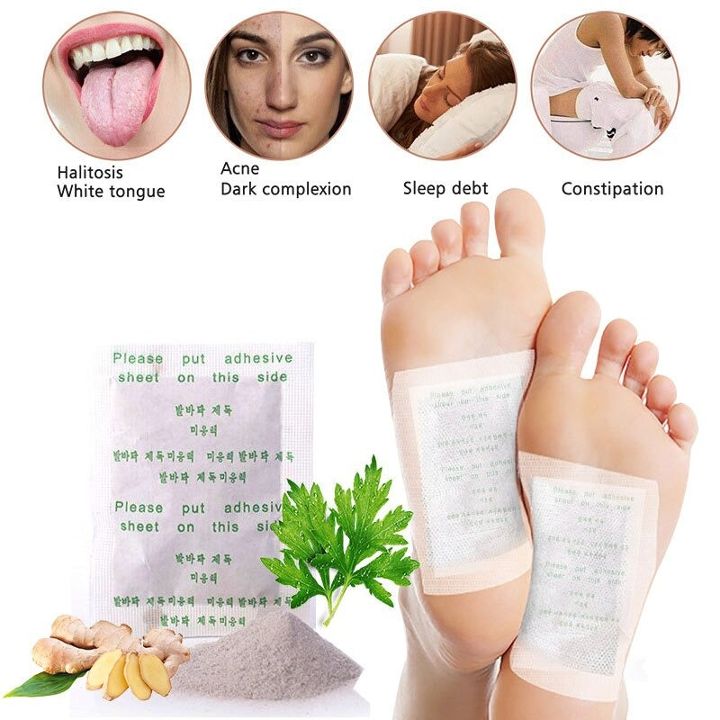 Parches de desintoxicación DESINTOXIPRO para pies naturales ⭐⭐⭐⭐⭐