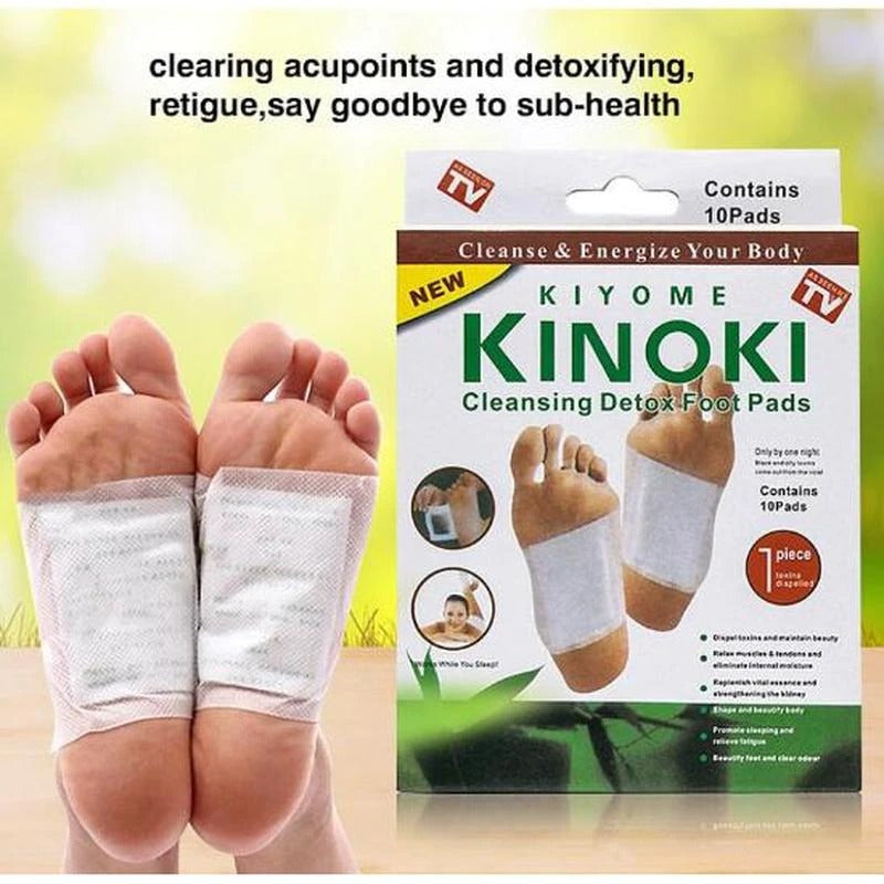 Parches de desintoxicación DESINTOXIPRO para pies naturales ⭐⭐⭐⭐⭐