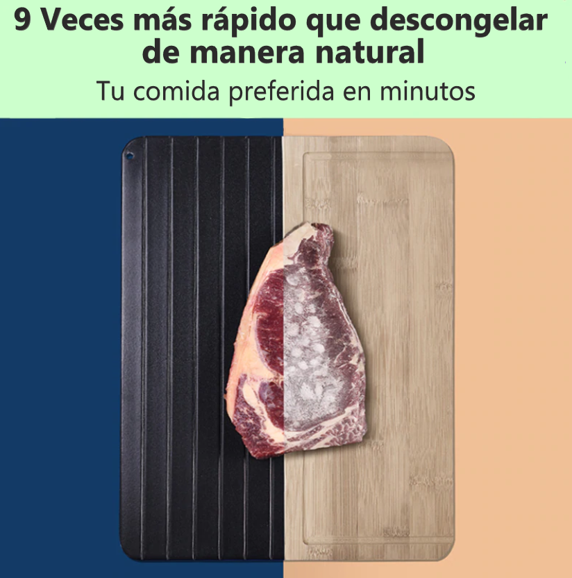 Tabla para descongelar - Descongela 9 veces mas rapido