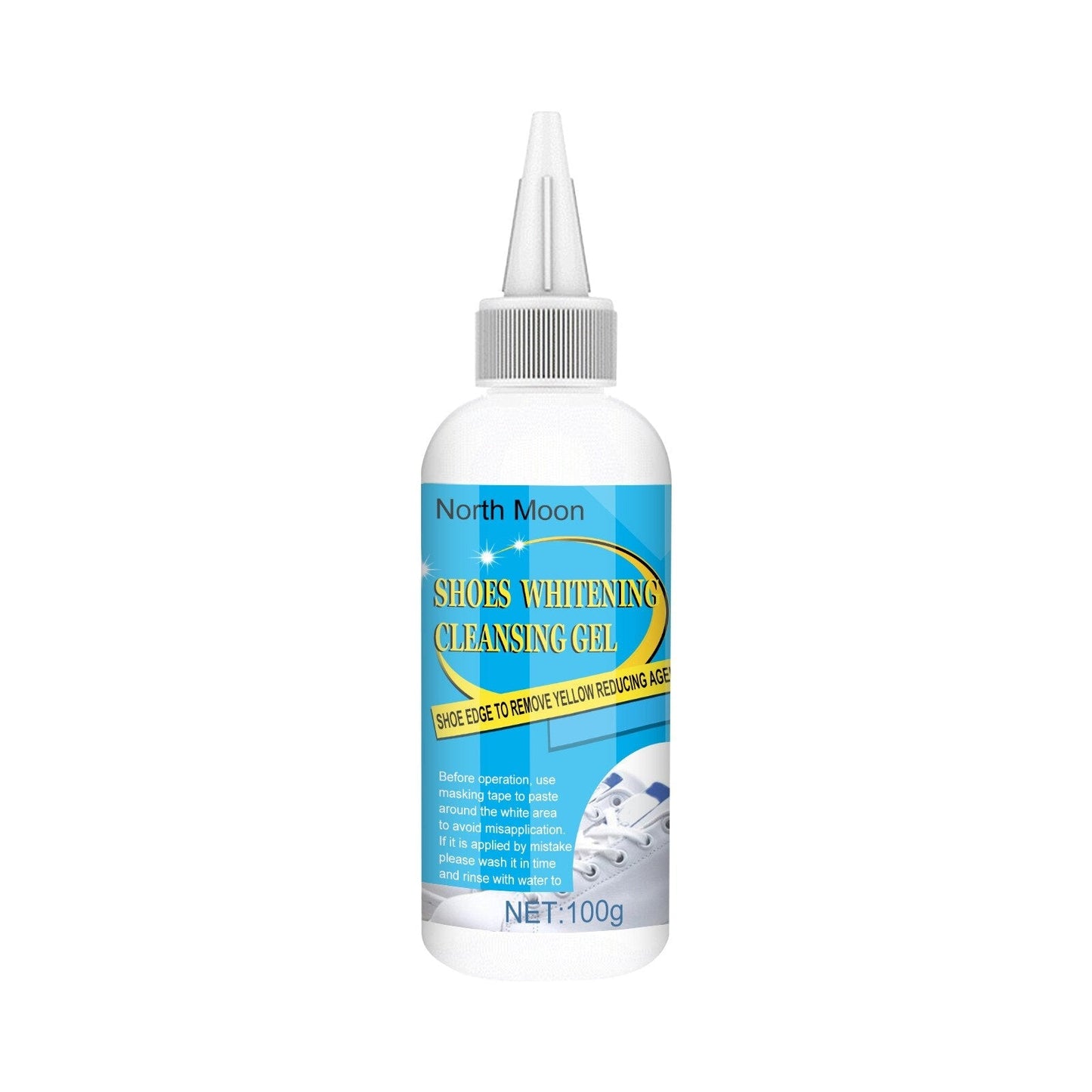 Gel blanqueador para zapatos